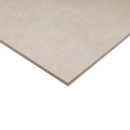 Zurich Crema Yellow 800x800 Matt Concrete Effect Porcelain Tile - Side Angle