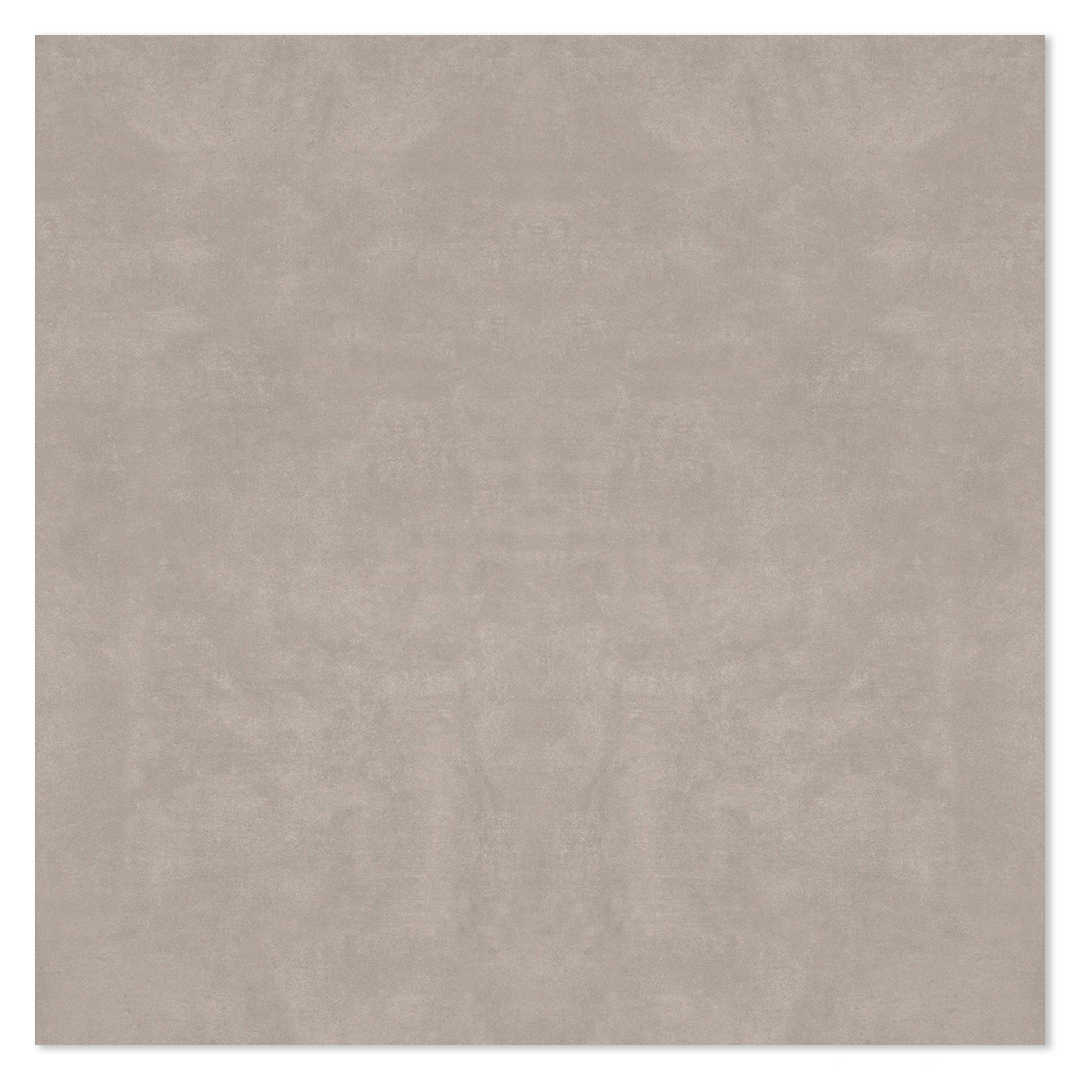 Porcelain tile with grey concrete design and a matt finish.