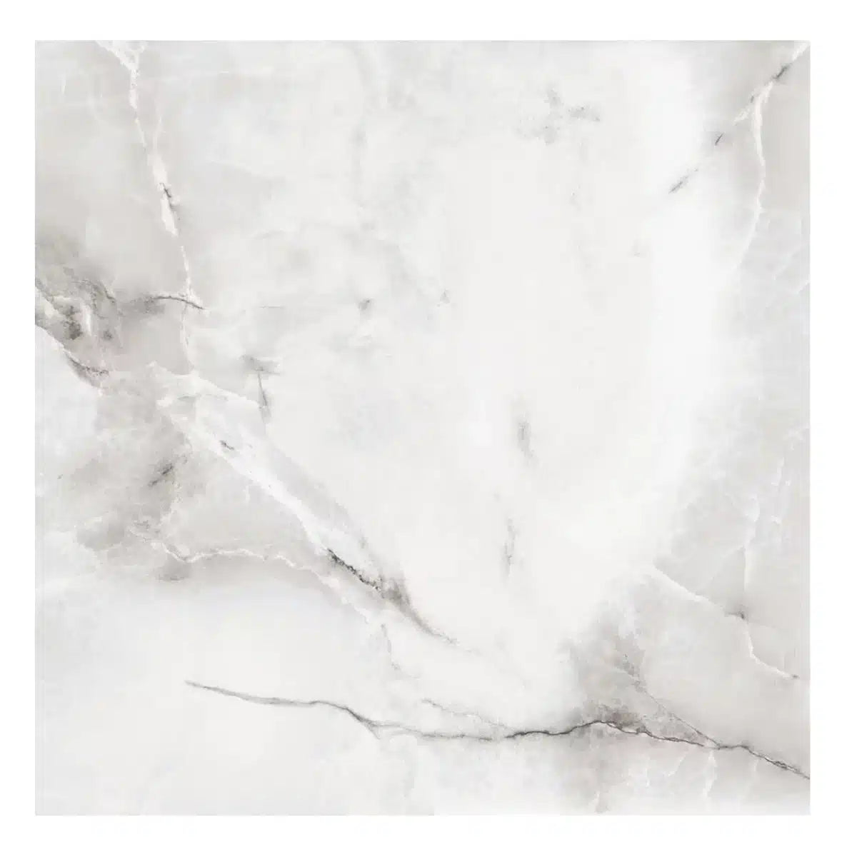 Light bouncing off soft-shine tile finish