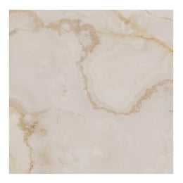 Clarke White Sugar Lappato – white semi-polished porcelain tile in modern kitchen