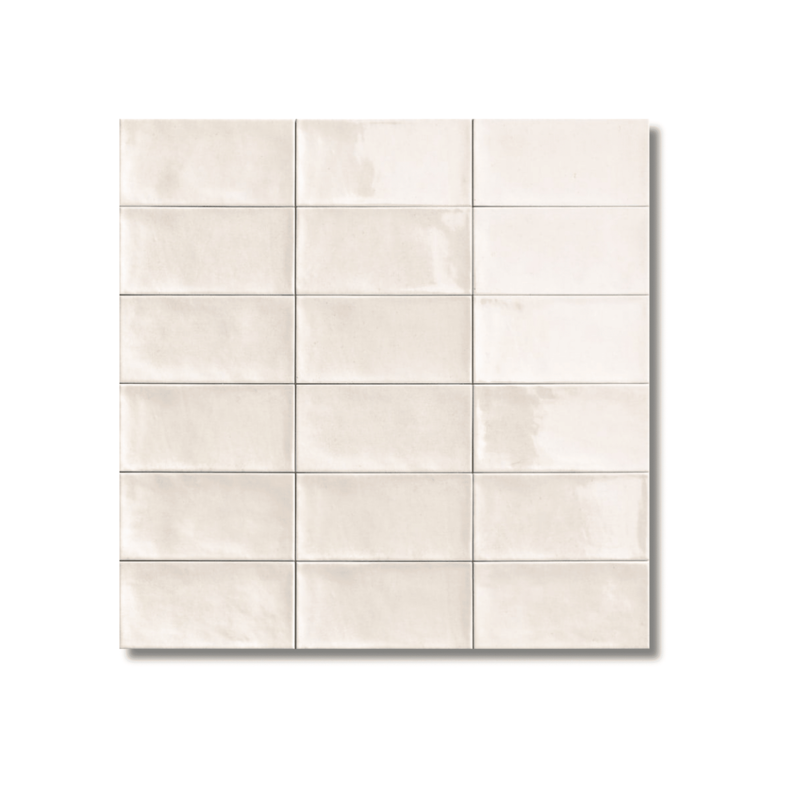 Chiswick Bianco Decor wall tile with gloss finish