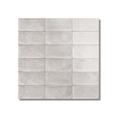 Close-up of Chiswick Grey Decor tile's subtle texture