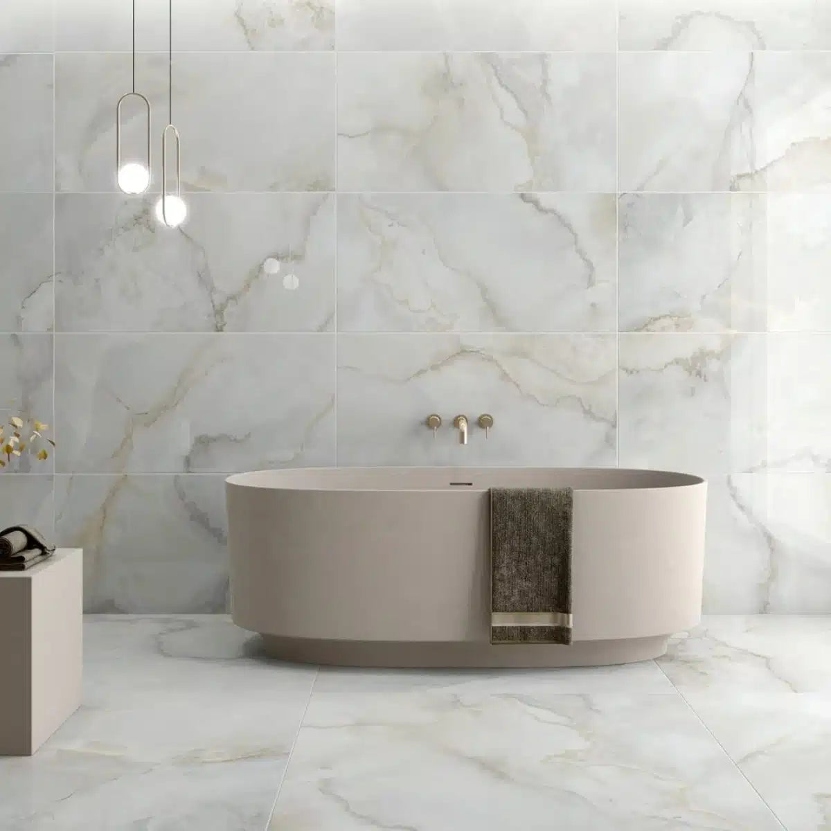 Basil White Polished