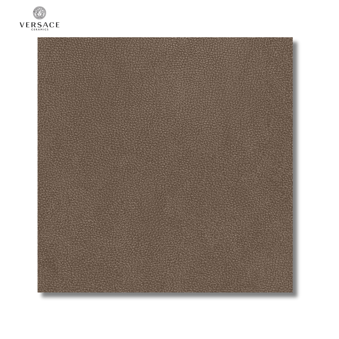 Leatherwood Cuir Chocolate ceramic wood effect wall and floor tiles