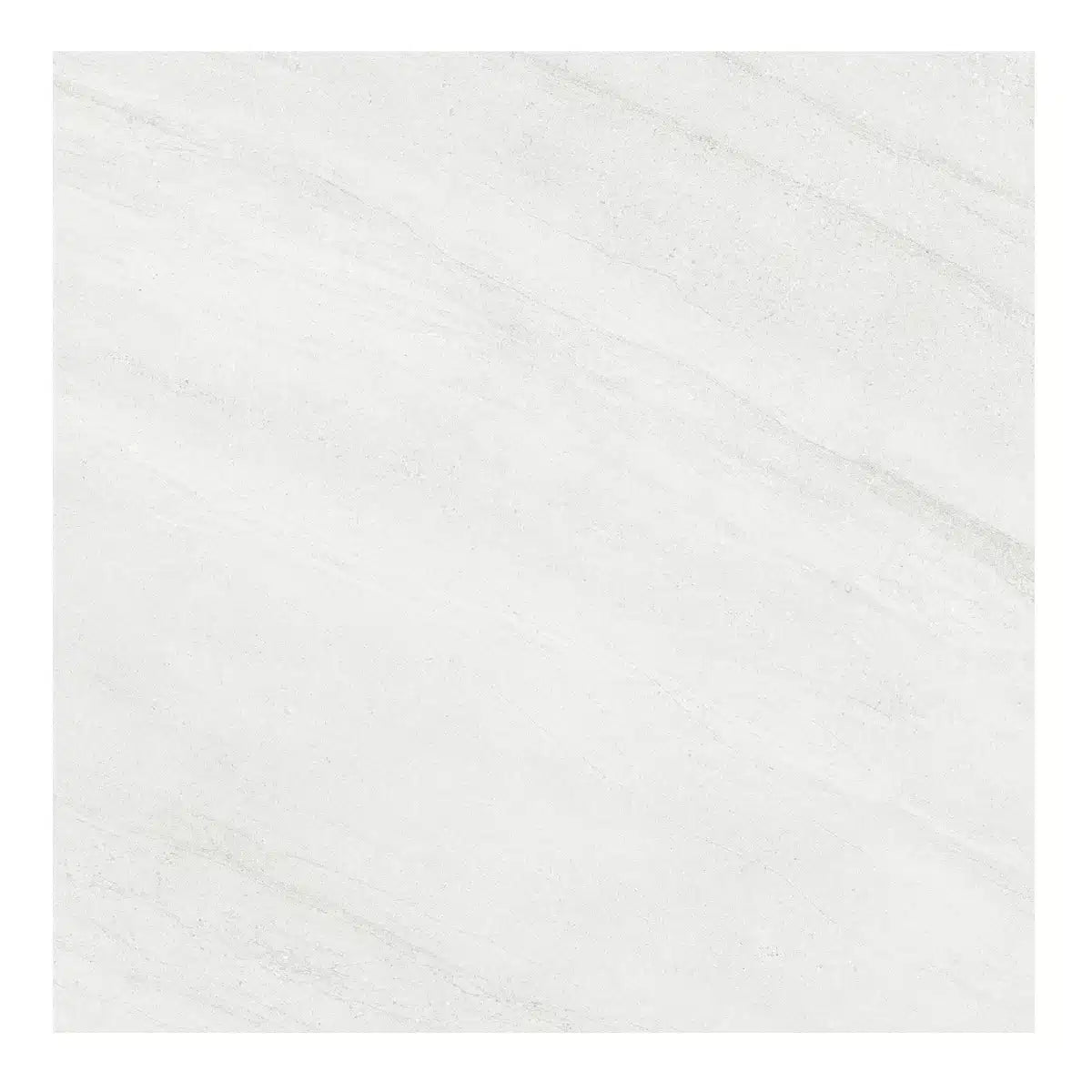 Close-up of polished porcelain wall tile in shower