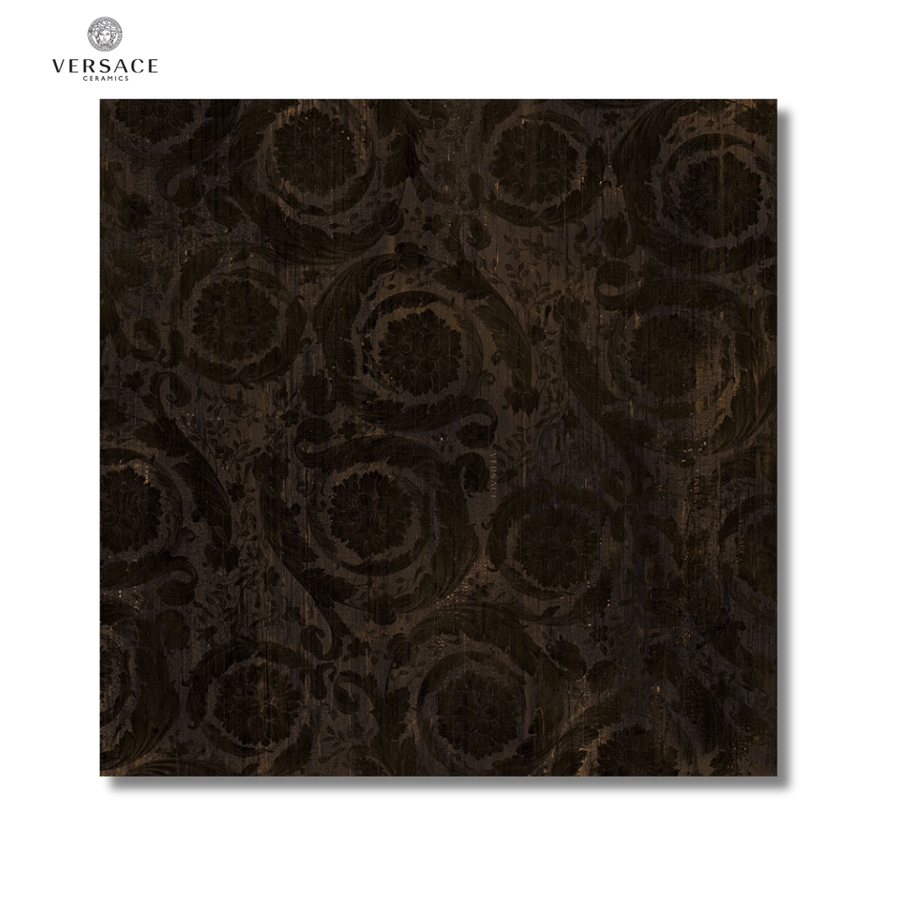 Eterno Brown Barocco ceramic wood effect floor tiles