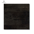 Eterno Carbon black ceramic wood effect floor tiles interior