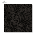 Eterno Carbon Baroque black ceramic wood effect floor tiles