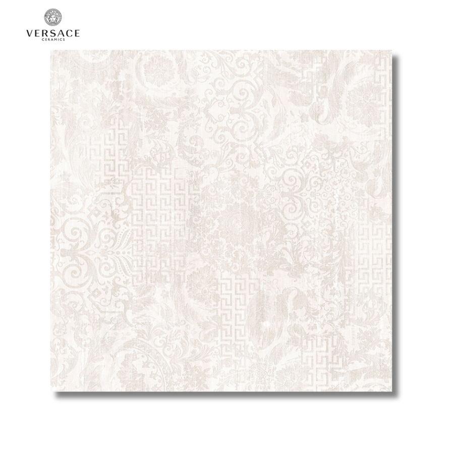 Eterno Ice Patchwork white ceramic wood effect floor tiles