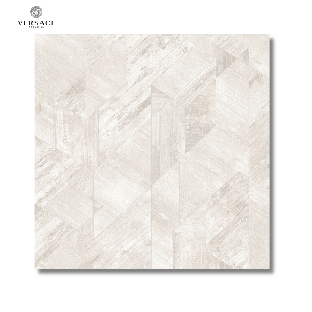 Eterno ICE INTRECCIO white ceramic wood effect floor tiles