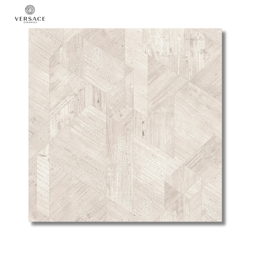 Eterno White Intreccio ceramic wood effect floor tiles