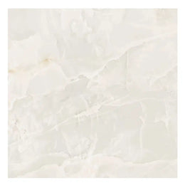 Lance White Matt – Porcelain Tile used in minimal white bathroom