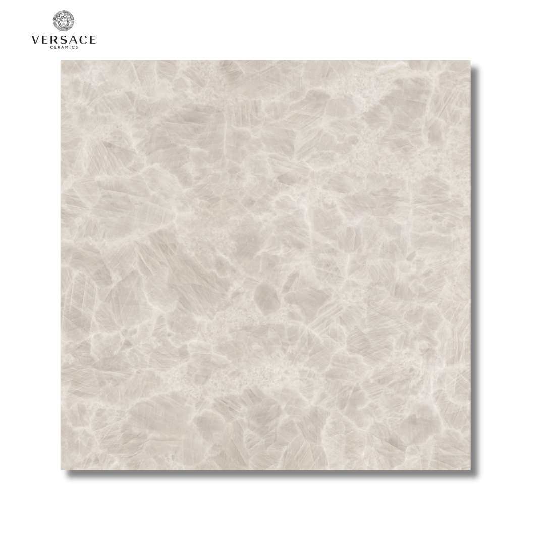 Meteorite Bianco white ceramic marble effect wall and floor tiles