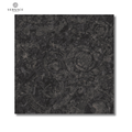 Meteorite Megabarocco Nero black ceramic marble effect wall and floor tiles