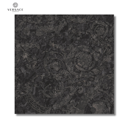 Meteorite Megabarocco Nero black ceramic marble effect wall and floor tiles