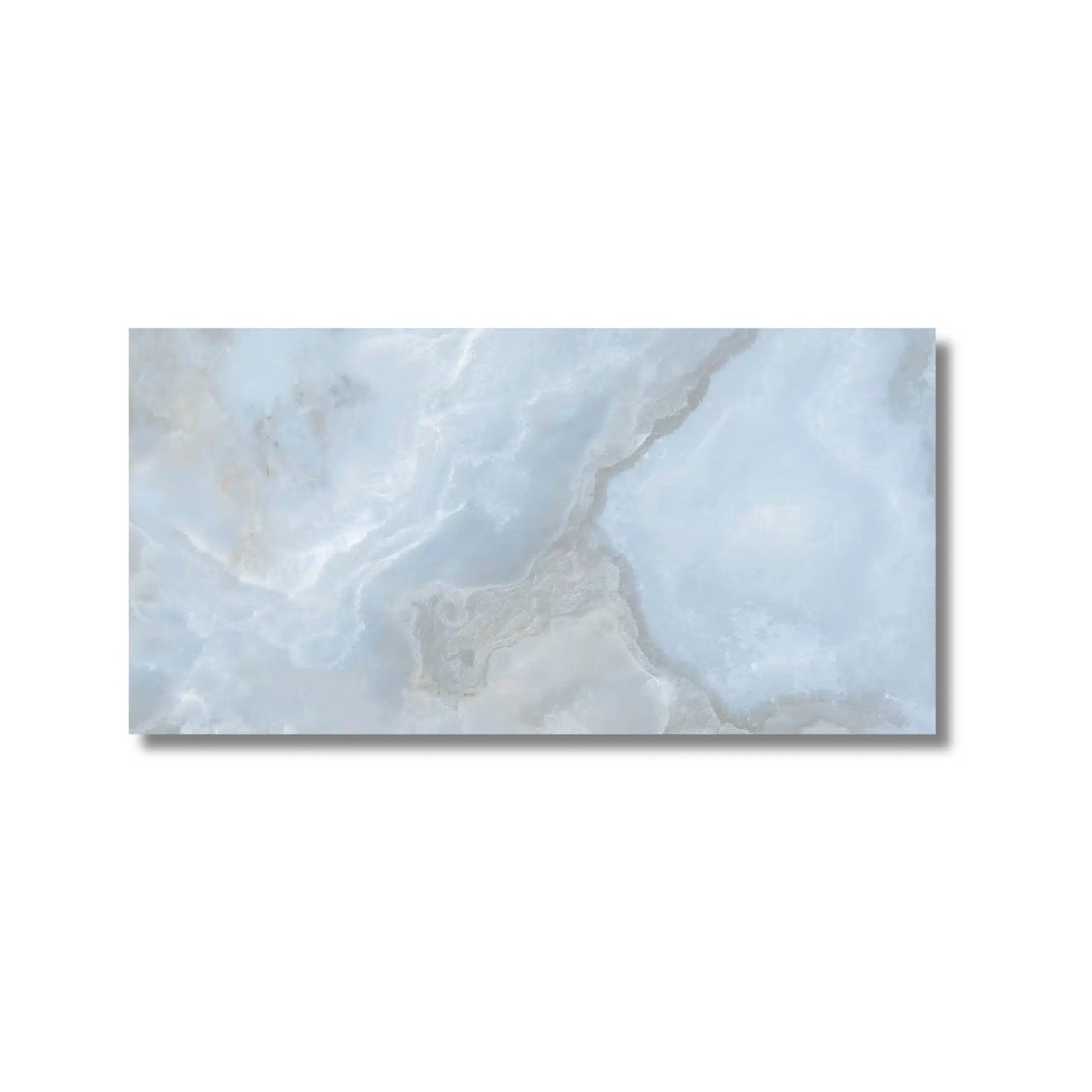 Large format Oni Coral polished tile