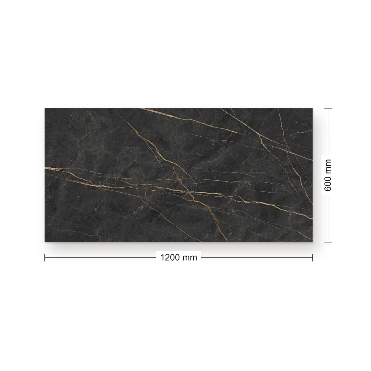 Saint Laurent Brown Tile - Polished