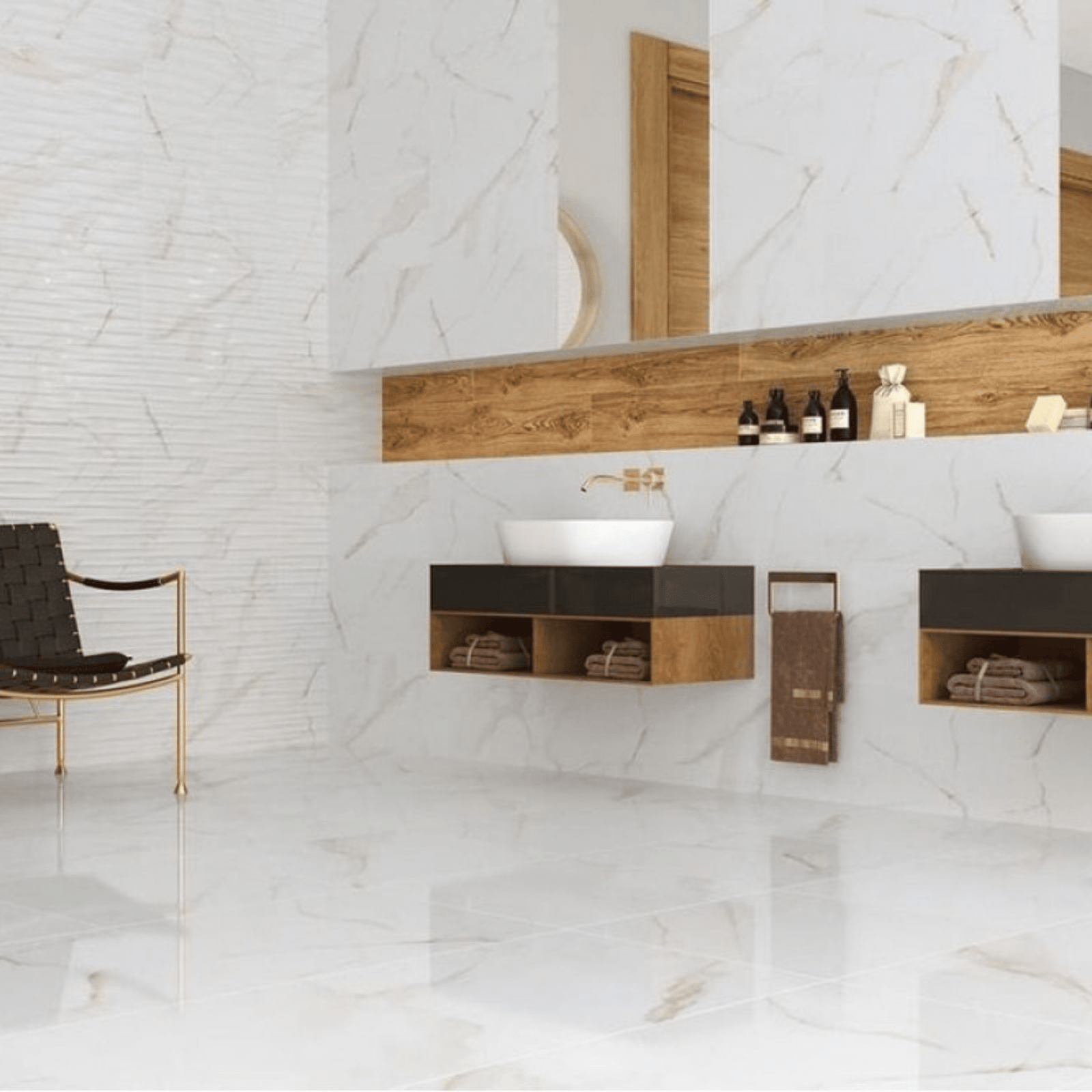 Modern Vespa Gold wall decor tile